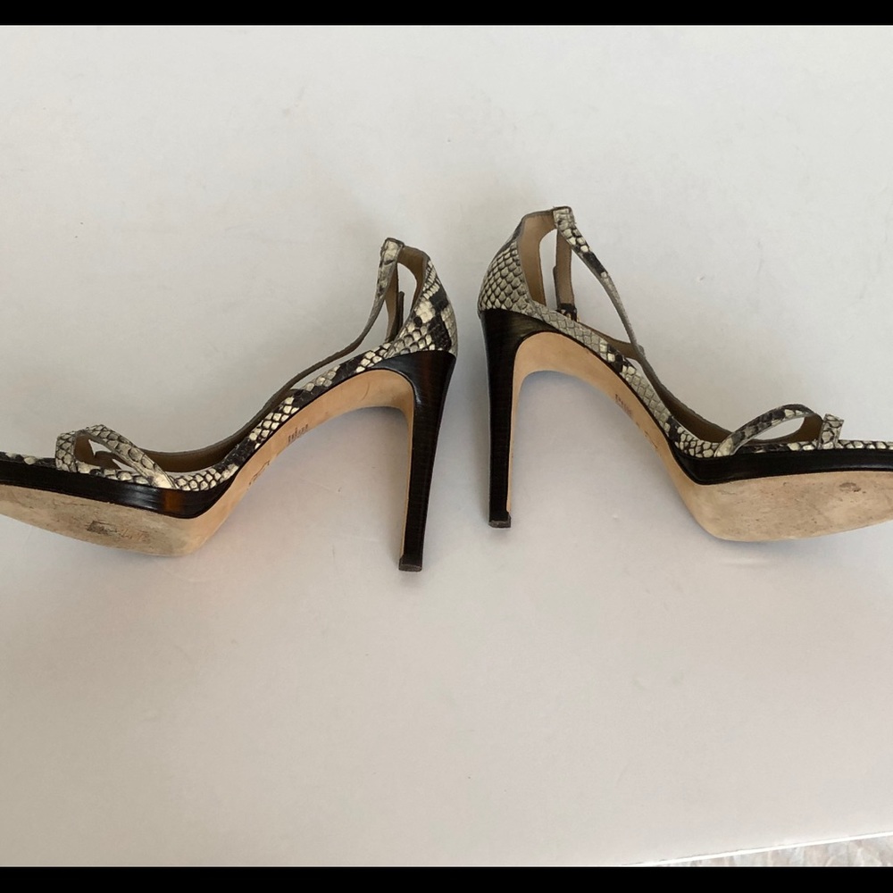 Tory Burch Snake Heels Shoes Worn Once! SZ 10M - Picture 5 of 5